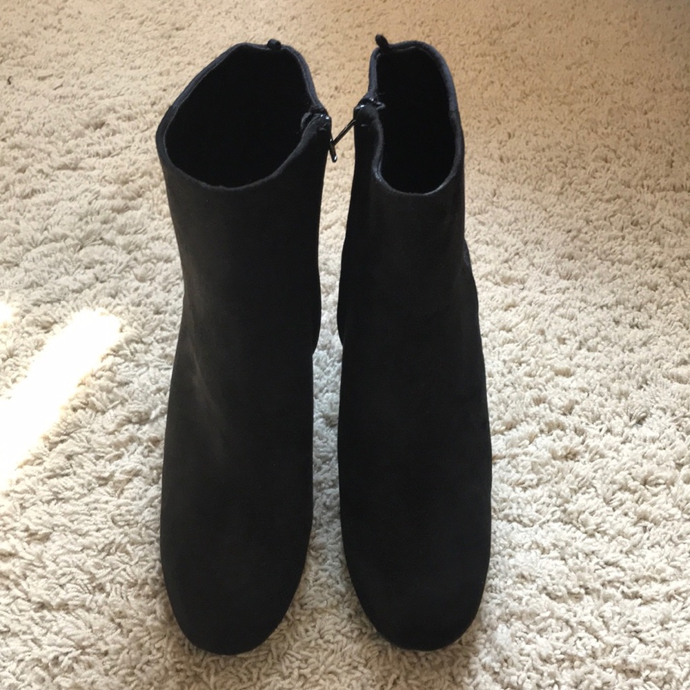 Block Heeled Ankle Boots